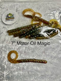 7 inch Ribbon Tail Motor Oil Magic