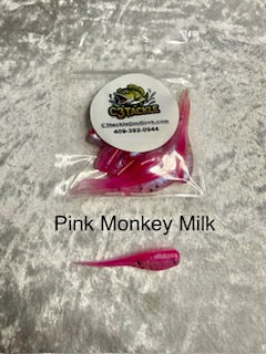 2" Crappie Slayer Pink Monkey Milk