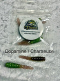 2" Battle Grub Dopamine & Chartreuse