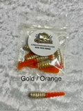 2" Battle Grub Orange & Gold