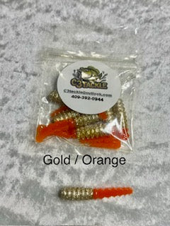 2" Battle Grub Orange & Gold