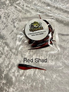 2" Crappie Slayer Red Shad