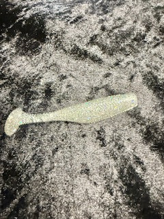 Triple Silver Holographic Chartreuse Tail 3" Flappin Minow